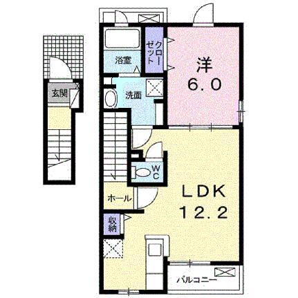 宮城県仙台市宮城野区岩切字畑中 岩切駅 1LDK アパート 賃貸物件詳細