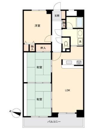 宮城県仙台市青葉区小松島2丁目 東照宮駅 3LDK マンション 賃貸物件詳細