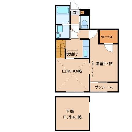 宮城県宮城郡利府町森郷字関根 利府駅 1LDK アパート 賃貸物件詳細