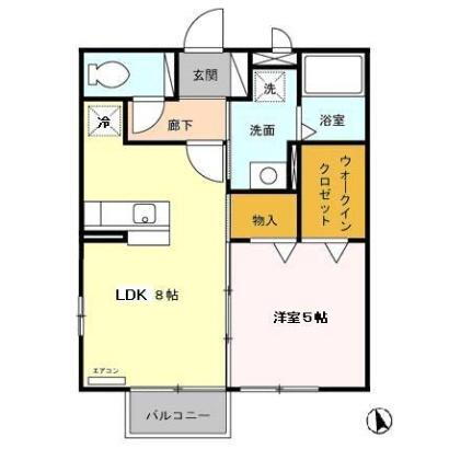 宮城県仙台市太白区西多賀3丁目 富沢駅 1LDK アパート 賃貸物件詳細