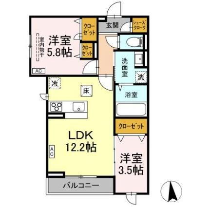 宮城県仙台市太白区鹿野3丁目 長町南駅 2LDK アパート 賃貸物件詳細