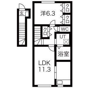 山形県東根市神町北1丁目 神町駅 1LDK アパート 賃貸物件詳細