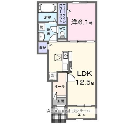 山形県山形市落合町字二口 羽前千歳駅 1LDK アパート 賃貸物件詳細