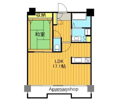 福島県郡山市開成4丁目 郡山駅 1LDK マンション 賃貸物件詳細