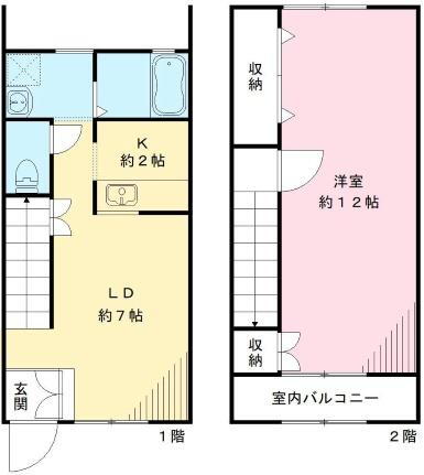茨城県笠間市旭町 友部駅 1LDK アパート 賃貸物件詳細