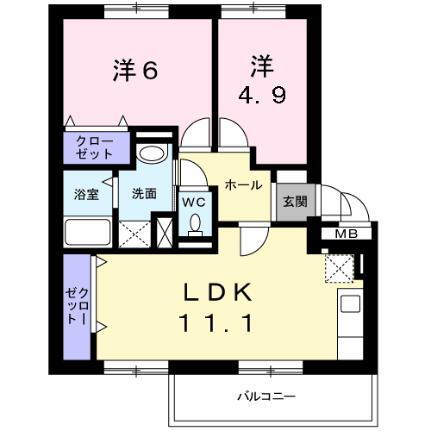 茨城県水戸市見和2丁目 赤塚駅 2LDK マンション 賃貸物件詳細