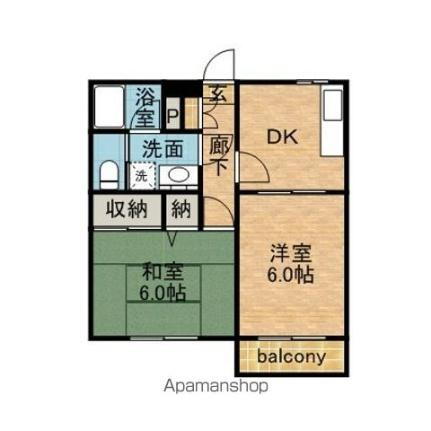 ライフピア神栖３ 2階 2DK 賃貸物件詳細