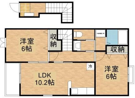 栃木県芳賀郡益子町大字東田井 北山駅 2LDK アパート 賃貸物件詳細