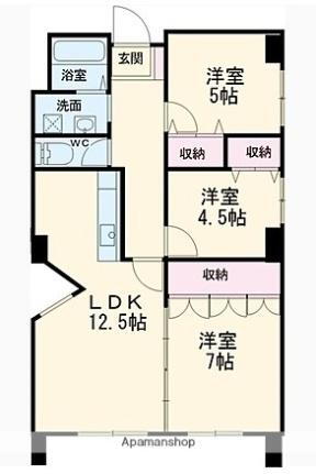 埼玉県さいたま市南区南本町2丁目 南浦和駅 3LDK マンション 賃貸物件詳細
