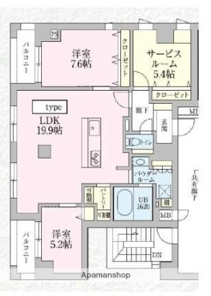 Ｌａ　Ｃｅｚａｎｎｅ　Ｔｏｋｉｗａ 8階 3LDK 賃貸物件詳細