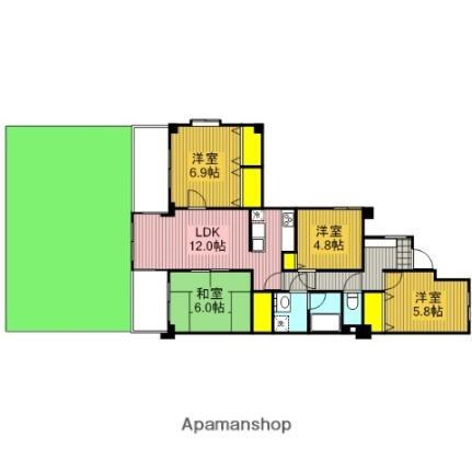 埼玉県さいたま市北区宮原町3丁目 宮原駅 4LDK マンション 賃貸物件詳細