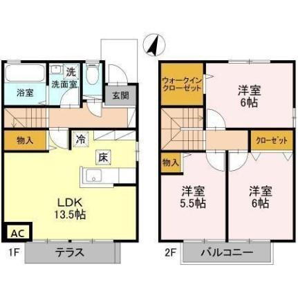埼玉県さいたま市北区宮原町2丁目 東宮原駅 3LDK アパート 賃貸物件詳細