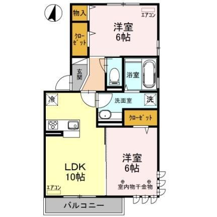 埼玉県春日部市大沼4丁目 春日部駅 2LDK アパート 賃貸物件詳細