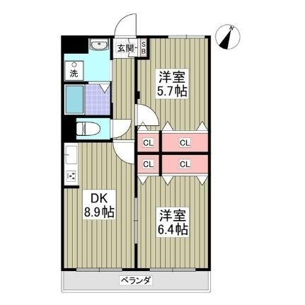千葉県船橋市馬込町 馬込沢駅 2DK マンション 賃貸物件詳細