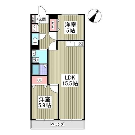 千葉県船橋市馬込町 馬込沢駅 2LDK マンション 賃貸物件詳細