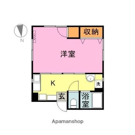コーポ日赤 3階 1K 賃貸物件詳細