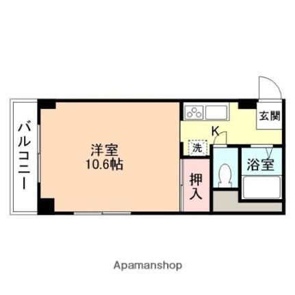 富山県富山市布瀬本町 小泉町駅 1K マンション 賃貸物件詳細