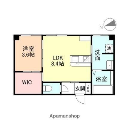 富山県富山市赤田 上堀駅 1LDK アパート 賃貸物件詳細