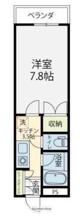 石川県金沢市窪3丁目 馬替駅 1K マンション 賃貸物件詳細