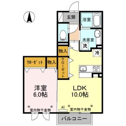 石川県野々市市野代3丁目 野々市駅 1LDK アパート 賃貸物件詳細