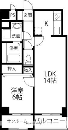 石川県金沢市北安江1丁目 七ツ屋駅 1LDK マンション 賃貸物件詳細