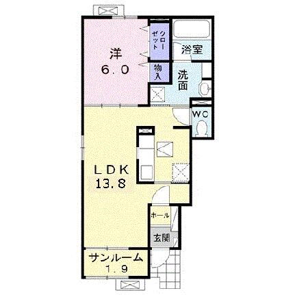 石川県金沢市直江南2丁目 金沢駅 1LDK アパート 賃貸物件詳細