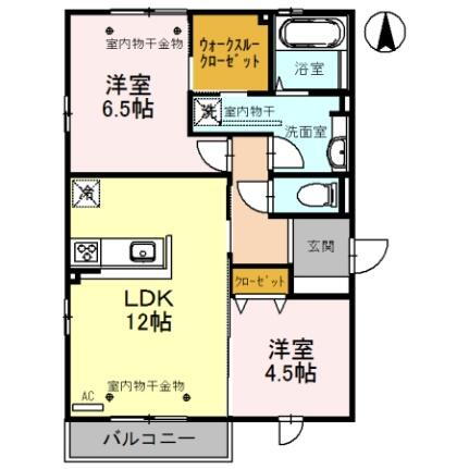 石川県河北郡津幡町字南中条 津幡駅 2LDK アパート 賃貸物件詳細
