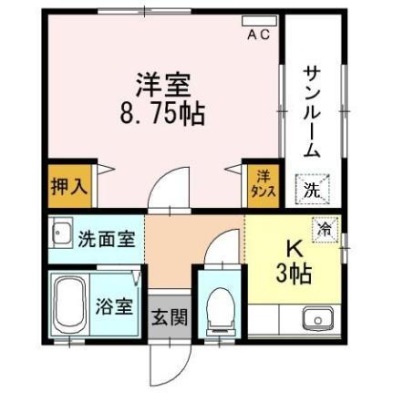 石川県金沢市御所町イ 金沢駅 1K アパート 賃貸物件詳細
