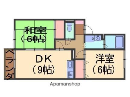 モンターナ 1階 2LDK 賃貸物件詳細