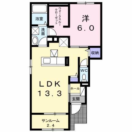 山梨県甲府市下飯田1丁目 甲府駅 1LDK アパート 賃貸物件詳細