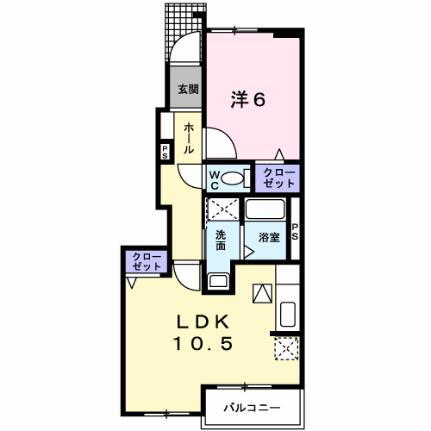 ＭＫ下宮地 1階 1LDK 賃貸物件詳細