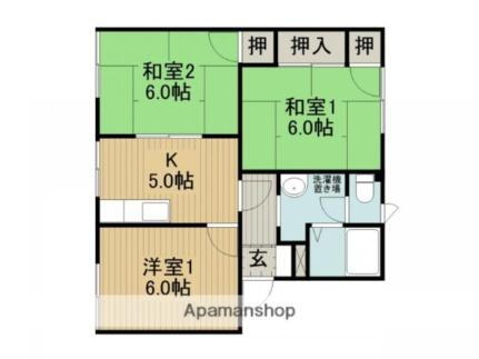 長野県諏訪市大字中洲 茅野駅 3K アパート 賃貸物件詳細
