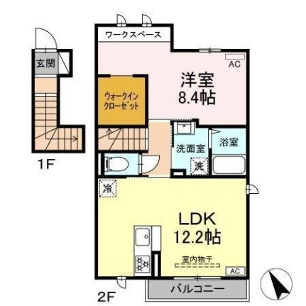 長野県茅野市ちの 茅野駅 1LDK アパート 賃貸物件詳細