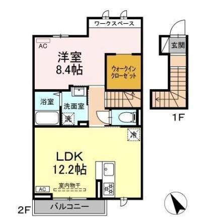 長野県茅野市ちの 茅野駅 1LDK アパート 賃貸物件詳細