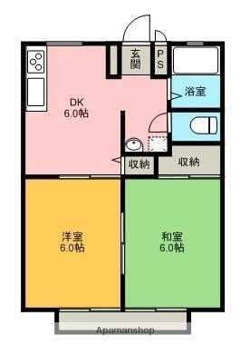 静岡県裾野市佐野 裾野駅 2DK アパート 賃貸物件詳細