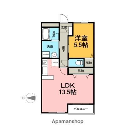 レアールマリカ 4階 1LDK 賃貸物件詳細