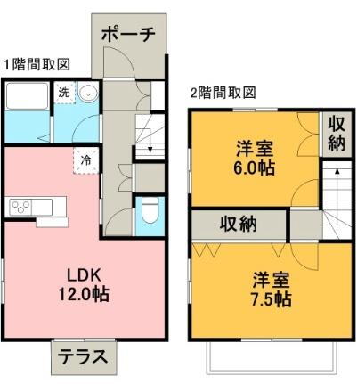 静岡県沼津市下香貫楊原 沼津駅 2LDK アパート 賃貸物件詳細