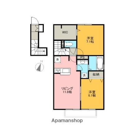 静岡県富士市中丸 新富士駅 2LDK アパート 賃貸物件詳細