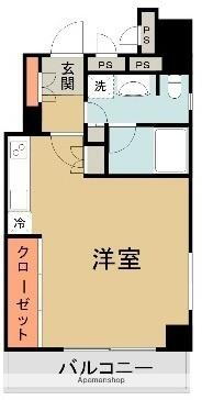 常磐町アイワビルコア・シティ 8階 ワンルーム 賃貸物件詳細