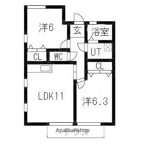 愛知県春日井市八田町2丁目 2LDK アパート 賃貸物件詳細