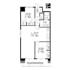 愛知県名古屋市中区千代田1丁目 矢場町駅 2LDK マンション 賃貸物件詳細