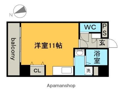 レジデンシア東別院 5階 ワンルーム 賃貸物件詳細