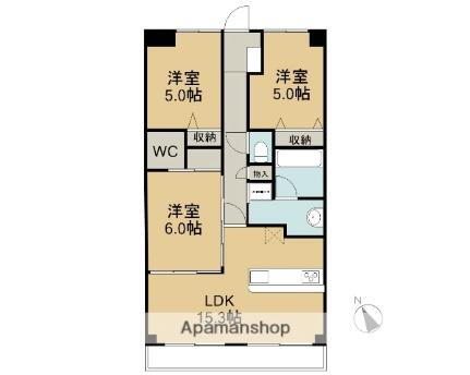 ベルカーサ富州原 9階 3LDK 賃貸物件詳細