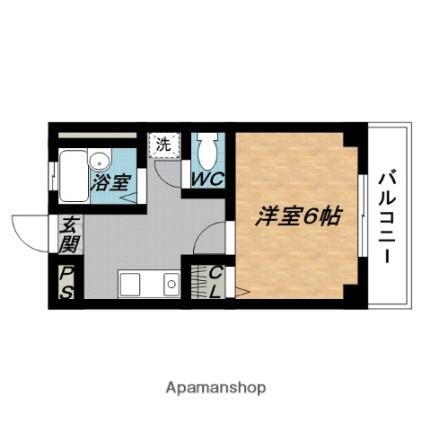 山崎マンション 1階 1K 賃貸物件詳細