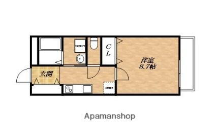 滋賀県東近江市八日市緑町 八日市駅 1K アパート 賃貸物件詳細