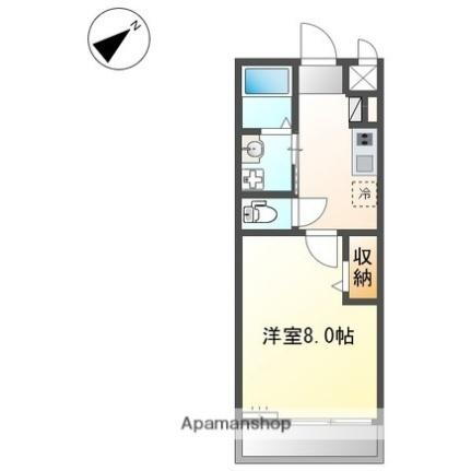 滋賀県東近江市佐野町 能登川駅 1K アパート 賃貸物件詳細