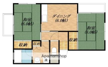 滋賀県甲賀市水口町東名坂 貴生川駅 2DK アパート 賃貸物件詳細