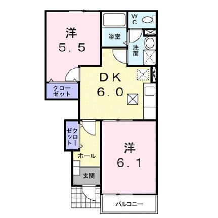 滋賀県大津市千町2丁目 石山駅 2DK アパート 賃貸物件詳細