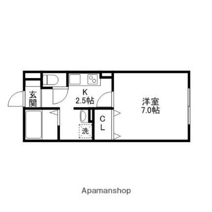 滋賀県湖南市平松北1丁目 甲西駅 1K アパート 賃貸物件詳細