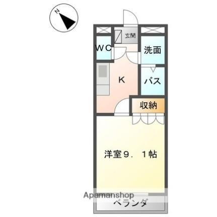 滋賀県高島市安曇川町中央1丁目 安曇川駅 1K アパート 賃貸物件詳細